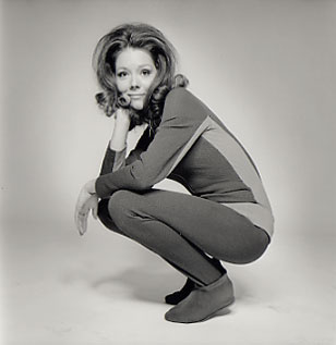 Diana Rigg for Vogue Magazine &copy; Peter Rand 2007